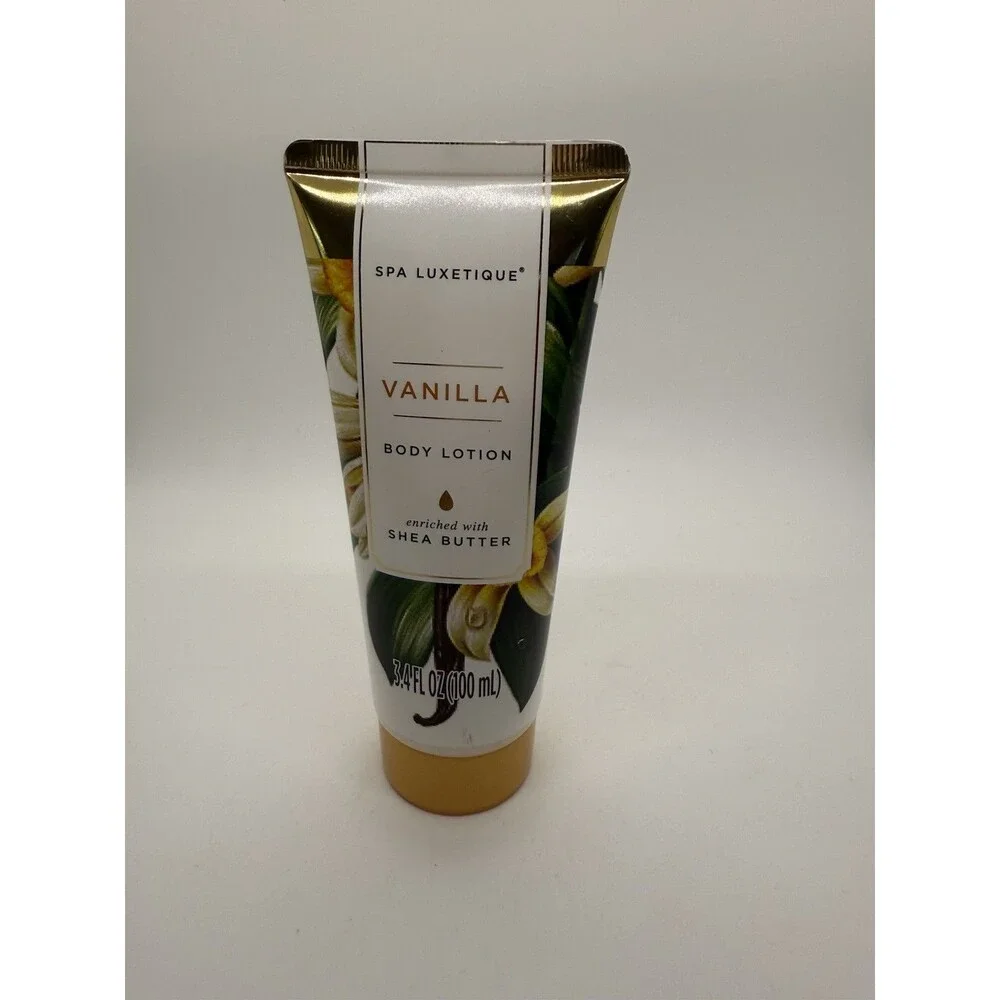 Spa Luxetique Gift Basket Set Vanilla Shea Butter Set of 7 Women New - Picture 14 of 16